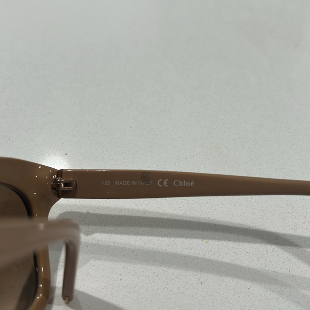 Chloe Cat Eye Women’s Suzanna Studded Sunglasses in Nude - Picture 4 of 8